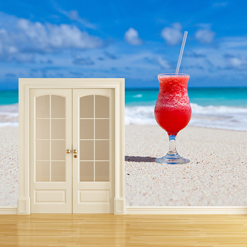 Beautiful Photography Mural Wallpaper Beach Indoor Wall Mural