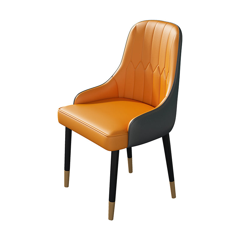 1/2/5 PCS Metall Glam -Esszimmer Set mit runden Esstisch -Esse -Set