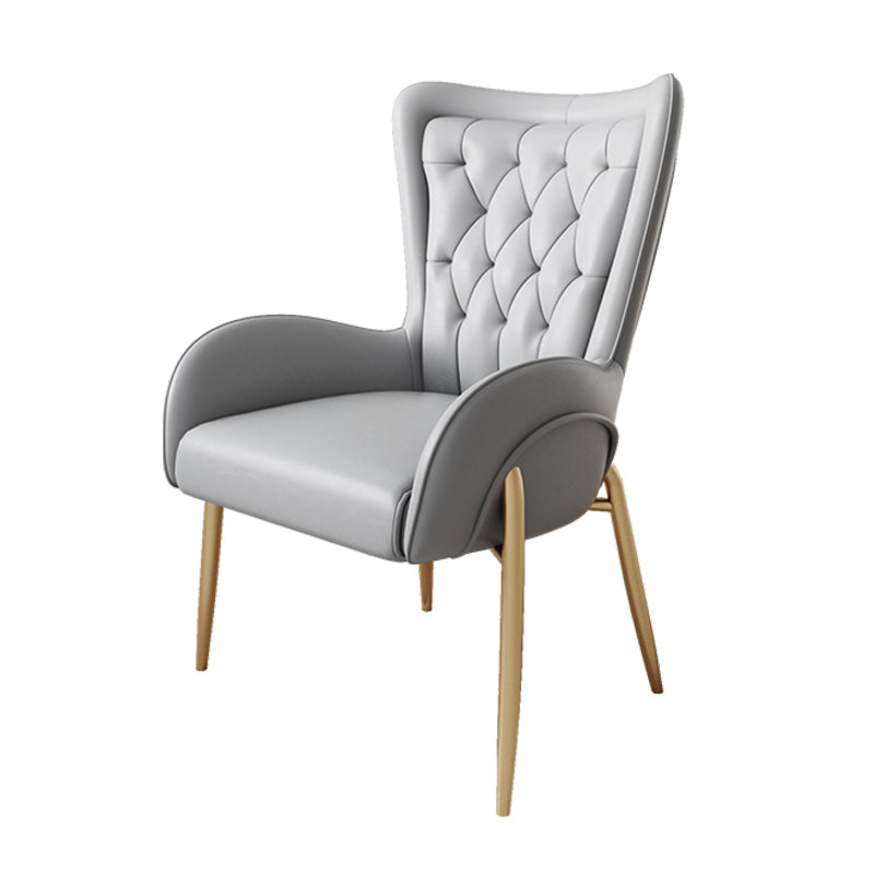 1/5 pcs Ensemble de salle à manger moderne en métal avec table ronde et jeu de restauration de base de piédestal