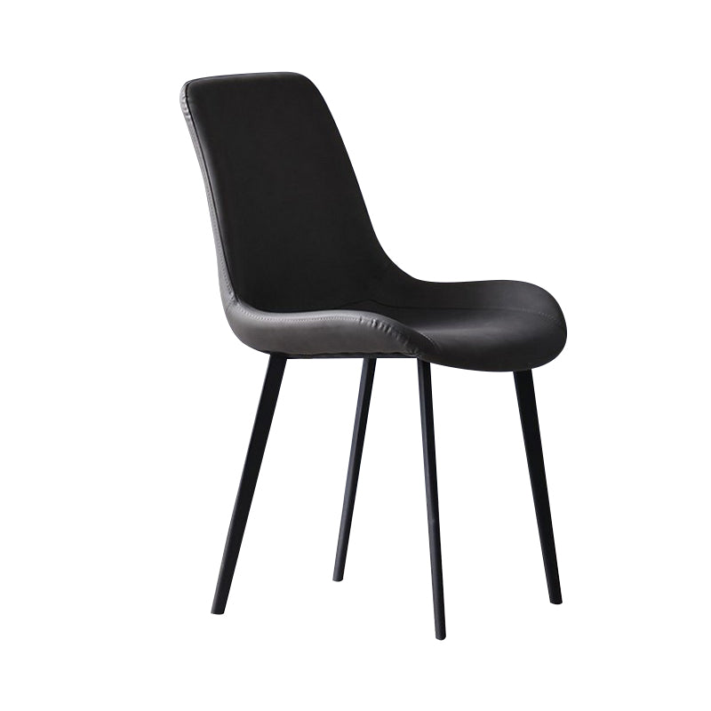 Modern 1/2/3/4/5 Pieces Black Dinette Set Sintered Stone Dining Table with Chairs