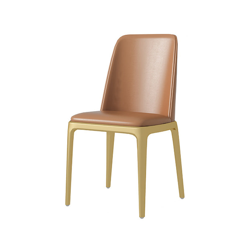 Noordse 1/2/5/7 stukken Dinerset Sintered Stone Eetting Table Set met lederen stoelen