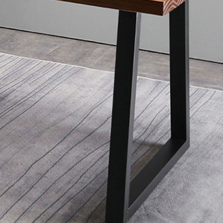 Industrial 1/2/5/7 Pieces Dining Set Solid Wood Dining Table Set for Home