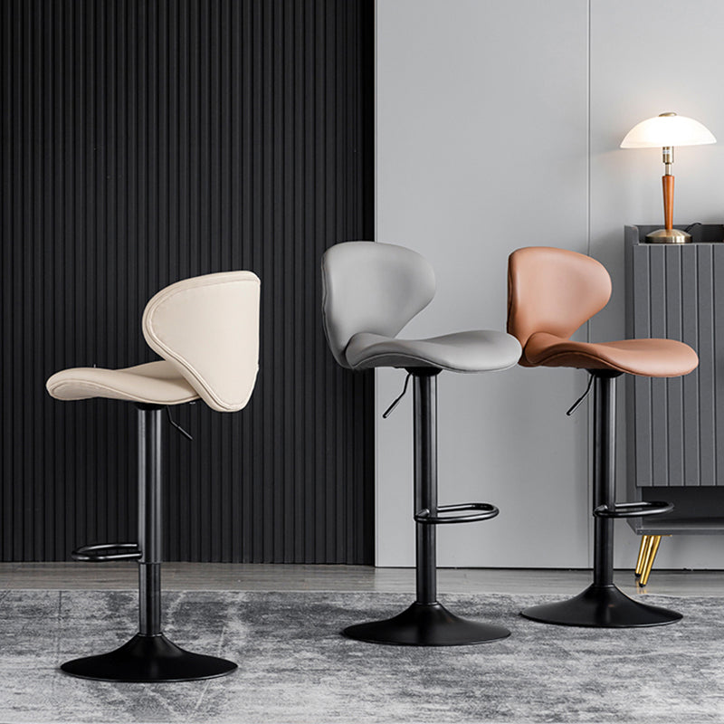 Modern Style Bar Chair with Adjustable Height Swivel for Restaurant Bar