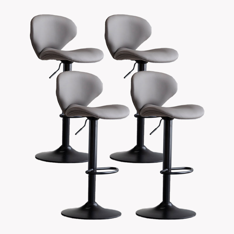 Modern Style Bar Chair with Adjustable Height Swivel for Restaurant Bar