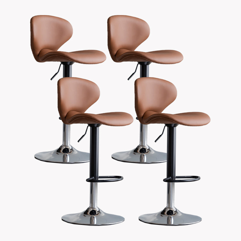 Modern Style Bar Chair with Adjustable Height Swivel for Restaurant Bar