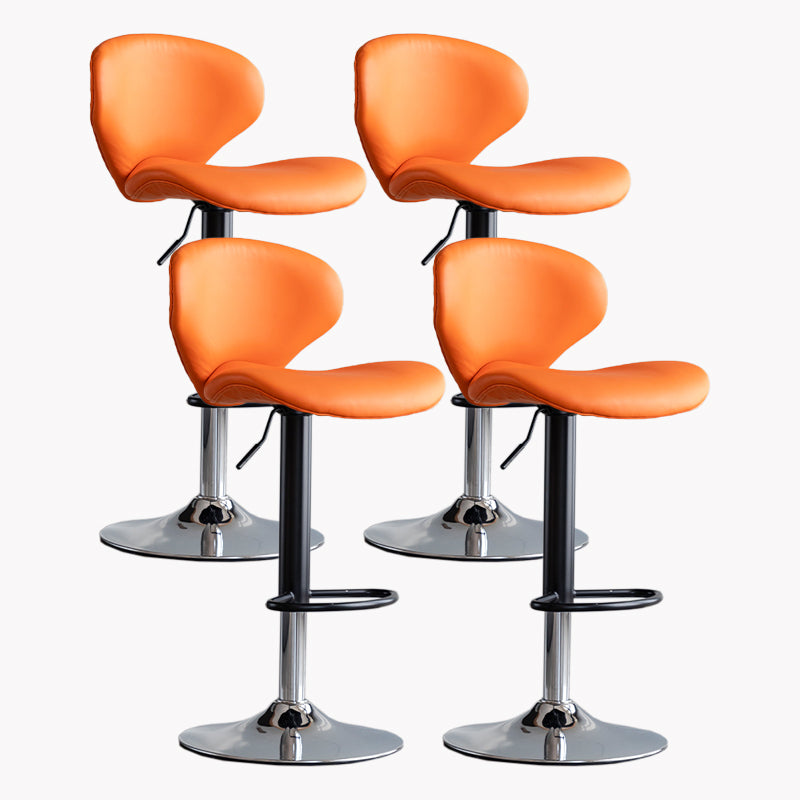 Modern Style Bar Chair with Adjustable Height Swivel for Restaurant Bar