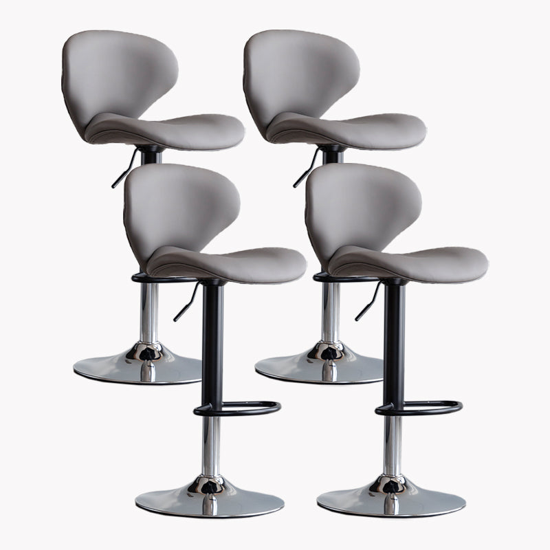 Modern Style Bar Chair with Adjustable Height Swivel for Restaurant Bar