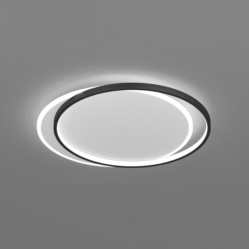Luminaires de plafond de simplicité de lumière montée par plafond de LED pour la salle à manger de salon
