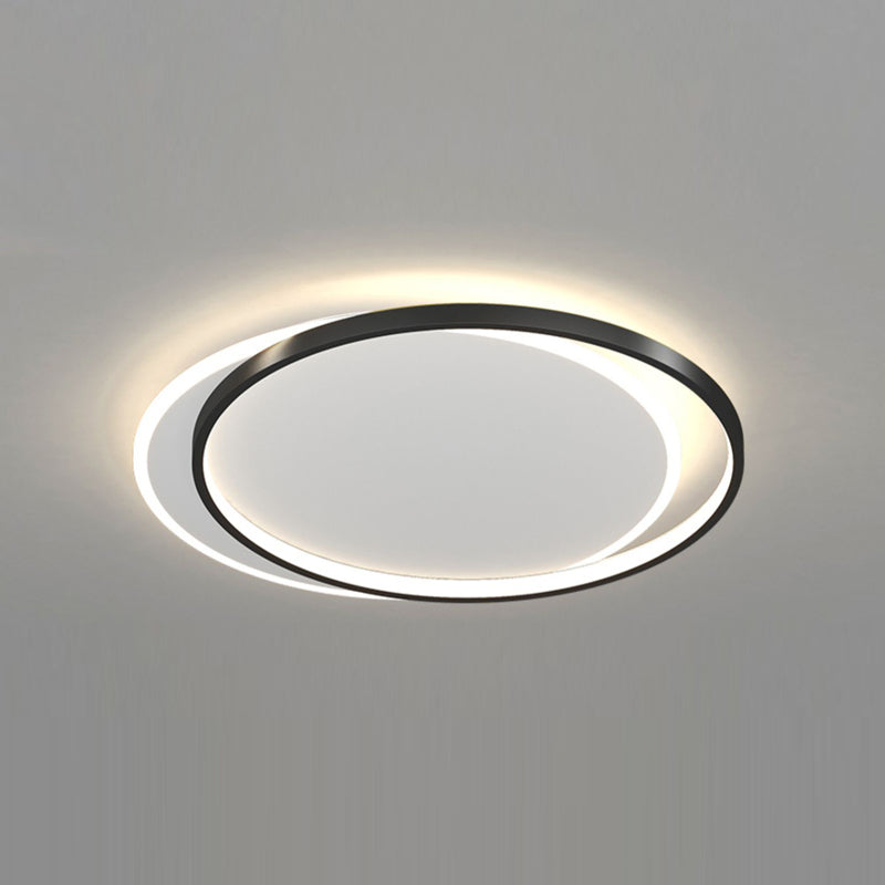 Luminaires de plafond de simplicité de lumière montée par plafond de LED pour la salle à manger de salon