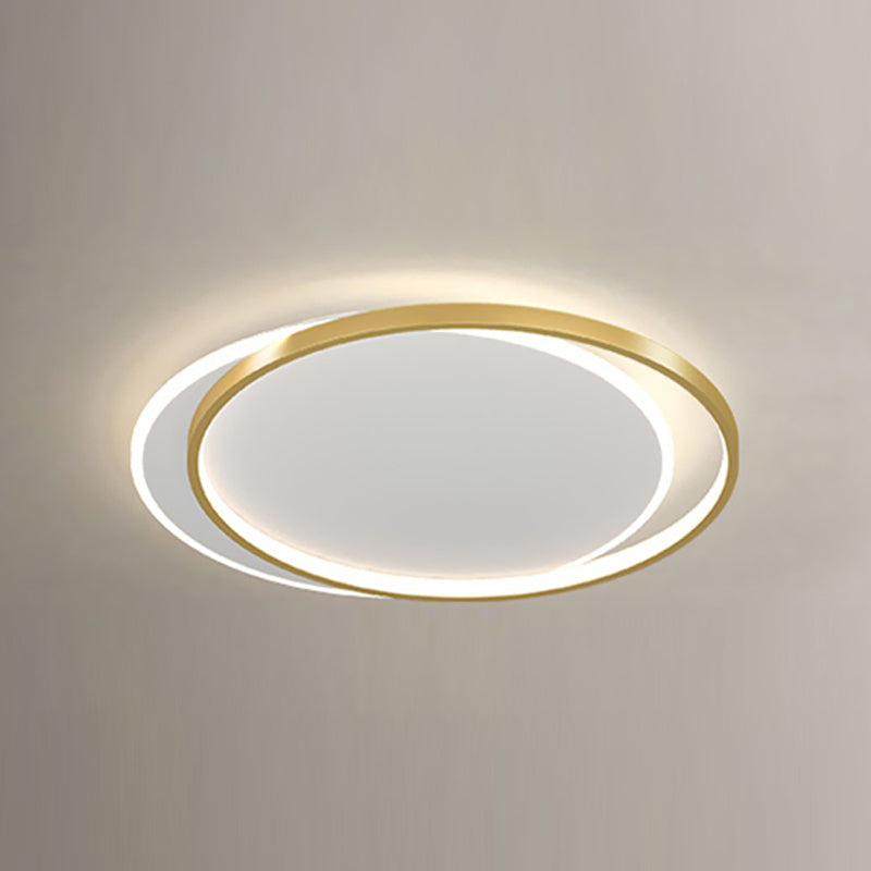 Luminaires de plafond de simplicité de lumière montée par plafond de LED pour la salle à manger de salon