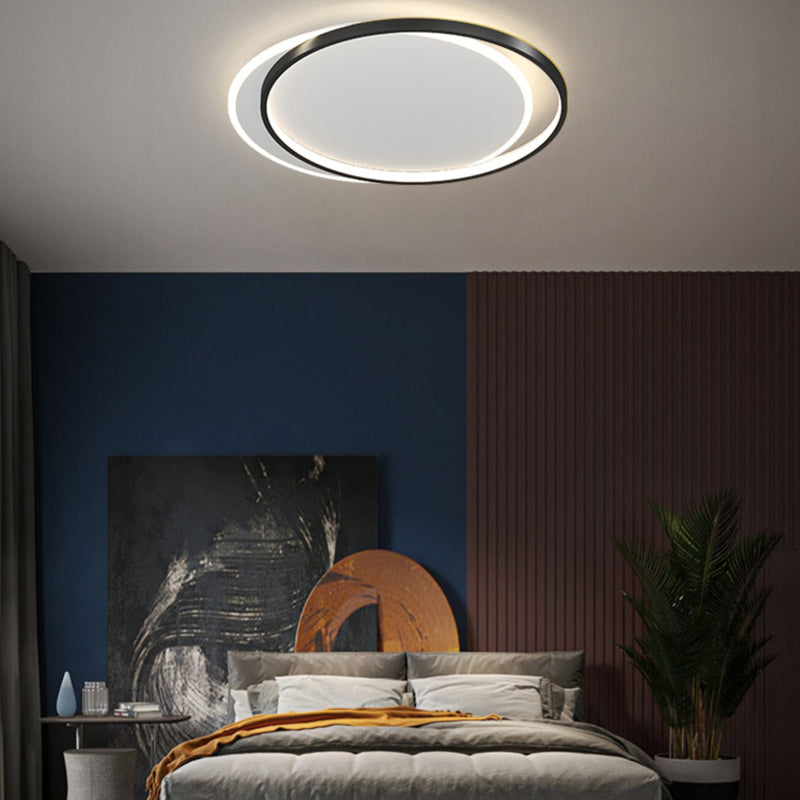 Luminaires de plafond de simplicité de lumière montée par plafond de LED pour la salle à manger de salon