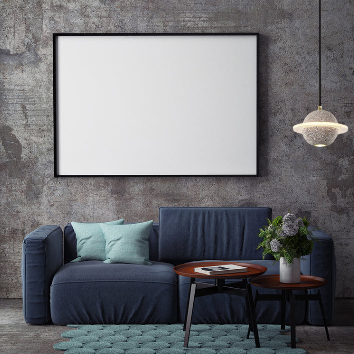 Planet Nordic Planet Pendant Ciment 1-Head Room Dustal Small Sanging Pendant Light