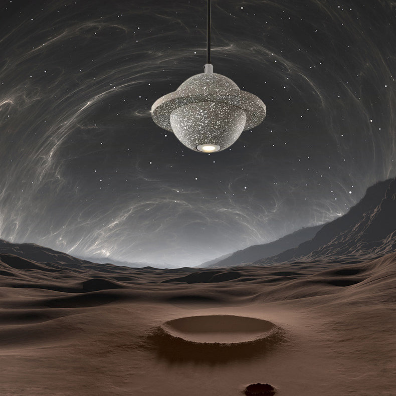 Planet Nordic Planet Pendant Ciment 1-Head Room Dustal Small Sanging Pendant Light