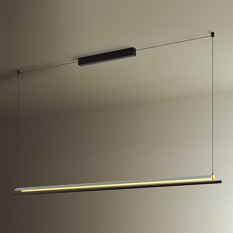 Restruction de lampes suspendues de l'île moderne Restaurant des luminaires suspendus avec de l'ombre en métal