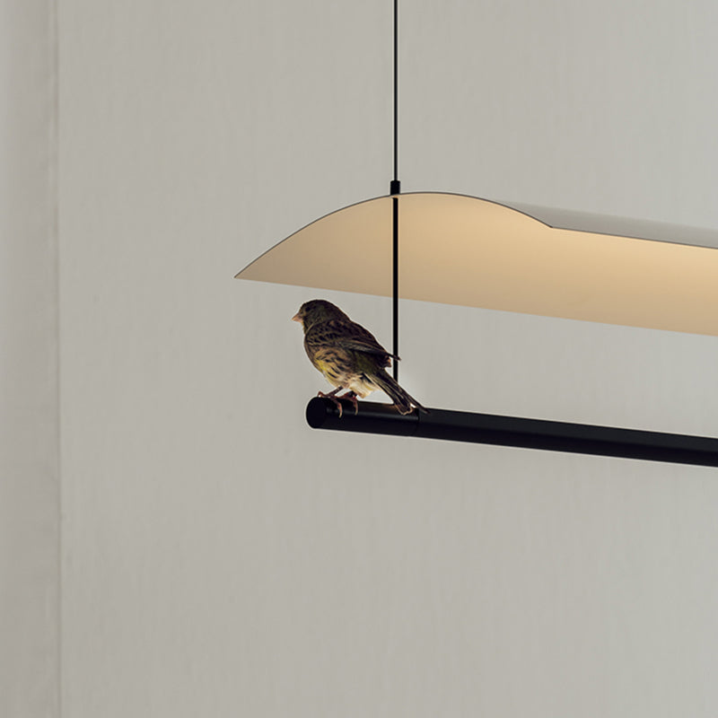 Modern Island Pendant Lamps Restaurant Hanging Light Fixtures with Metal Shade