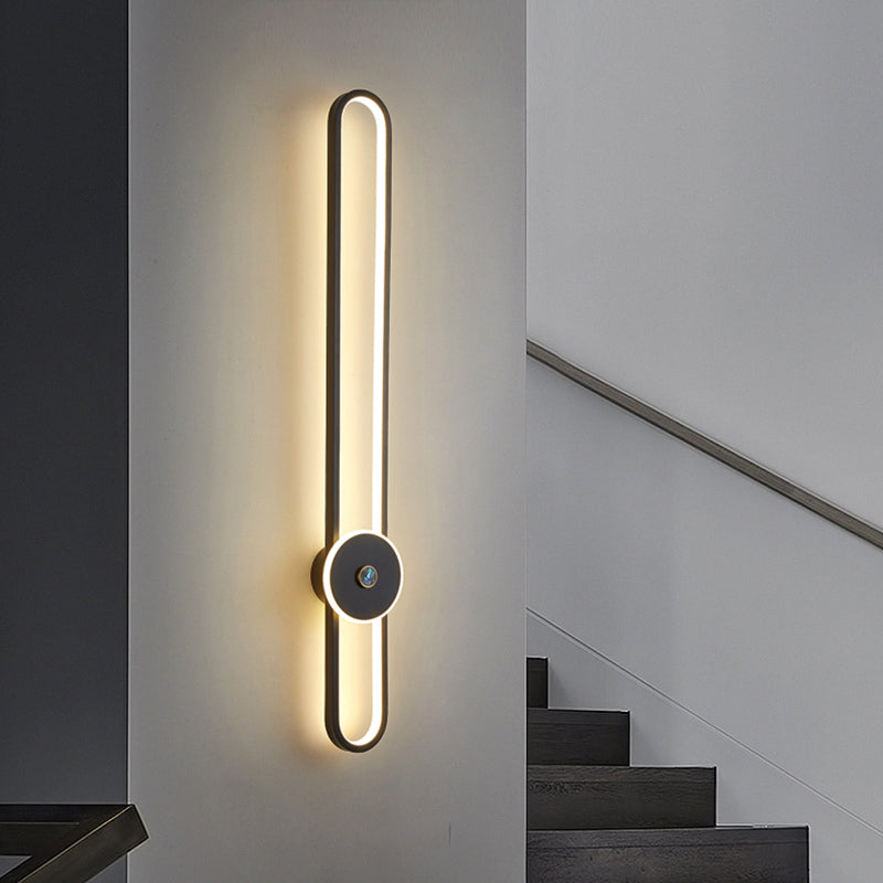 Einfache Wandhalterung Licht moderner Stil Schlafzimmer Nacht LED LED Wandleuchte Leuchte