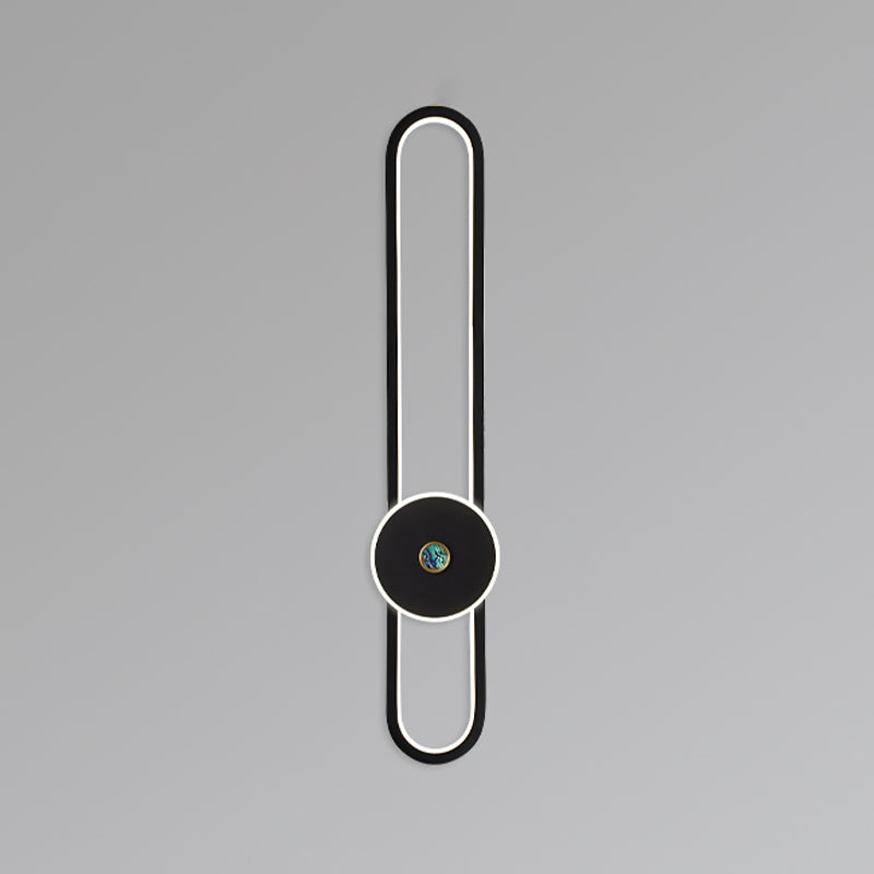 Einfache Wandhalterung Licht moderner Stil Schlafzimmer Nacht LED LED Wandleuchte Leuchte