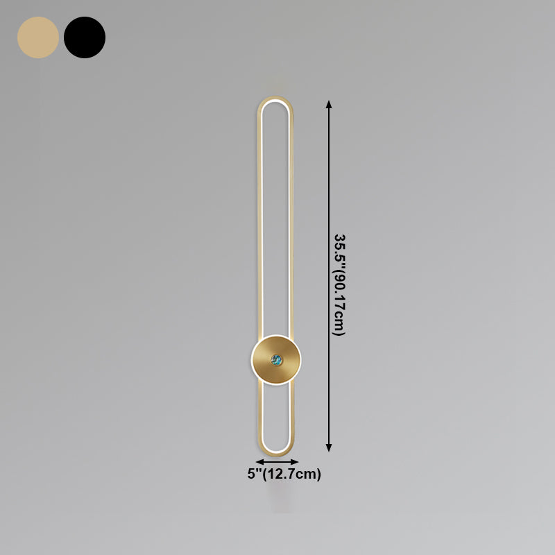 Einfache Wandhalterung Licht moderner Stil Schlafzimmer Nacht LED LED Wandleuchte Leuchte