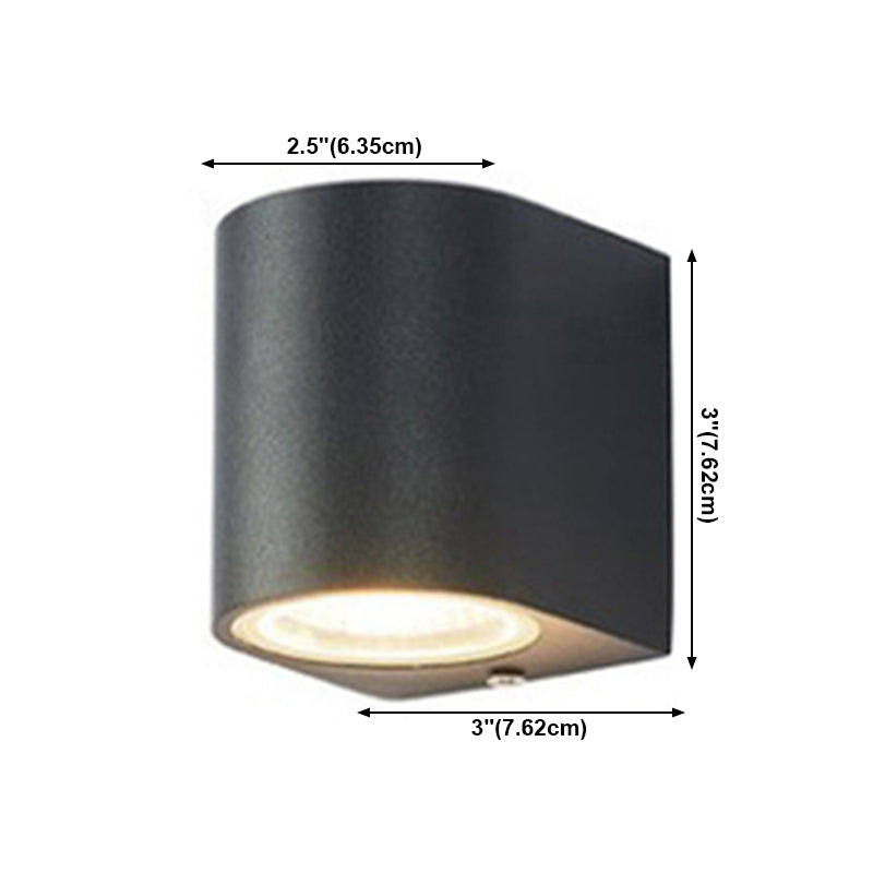 Luz de montaje de pared simple de estilo moderno Corredor al aire libre LED LIGHTURA