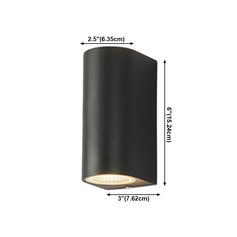 Luz de montaje de pared simple de estilo moderno Corredor al aire libre LED LIGHTURA