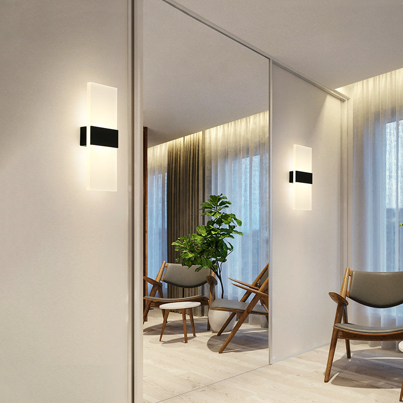 Nordische moderne Wandhalterung Leichte LED -Wandleuchte Lampenvorrichtung für Schlafzimmer