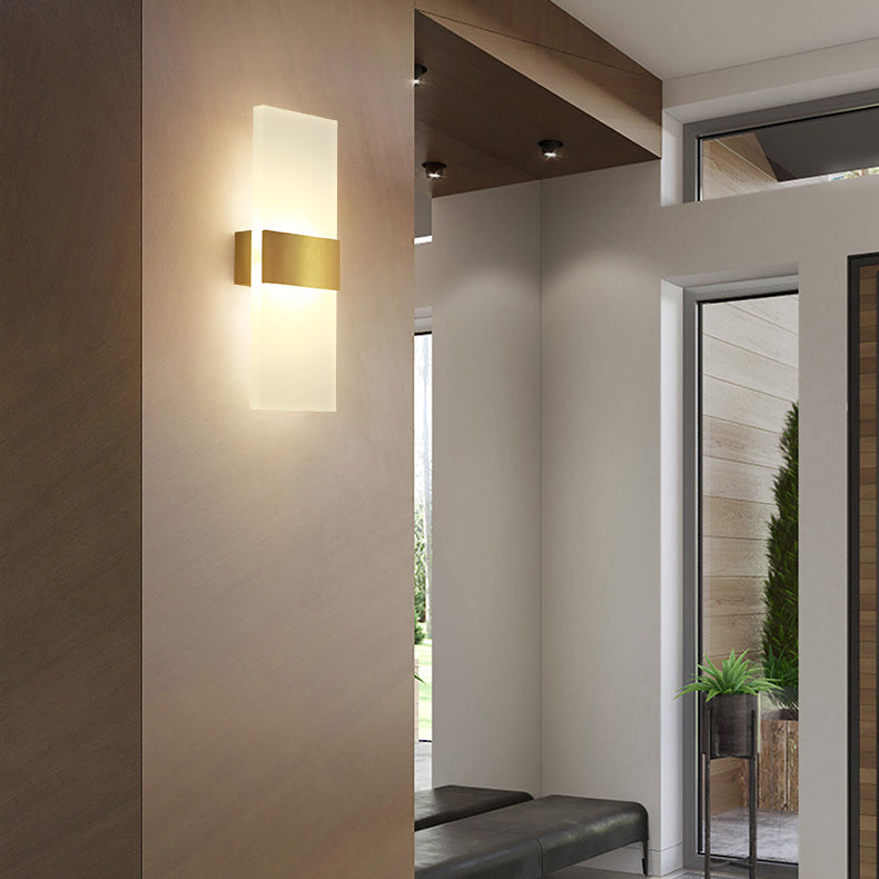 Nordische moderne Wandhalterung Leichte LED -Wandleuchte Lampenvorrichtung für Schlafzimmer