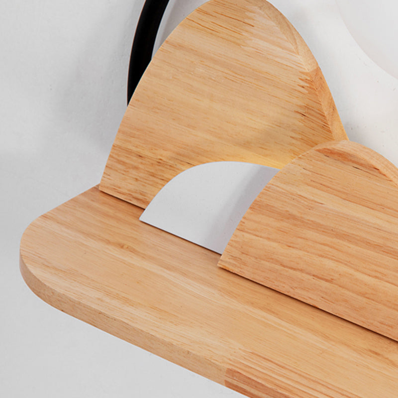 Schwarze Kugelleuchten Leuchten moderner Metall 2 Leuchten Wandmontagelampe