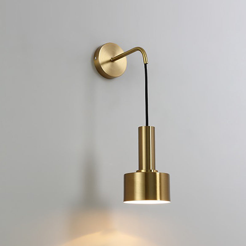 Éclairage mural de lecture en métal géométrique