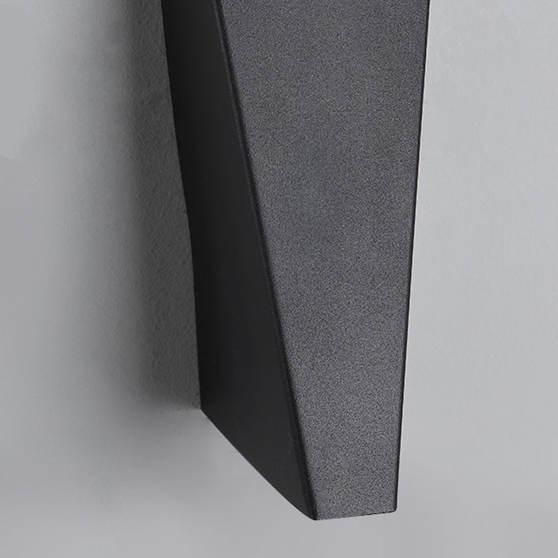 Éclairage mural en métal de forme géométrique moderne 2 lumières Éclairage mural