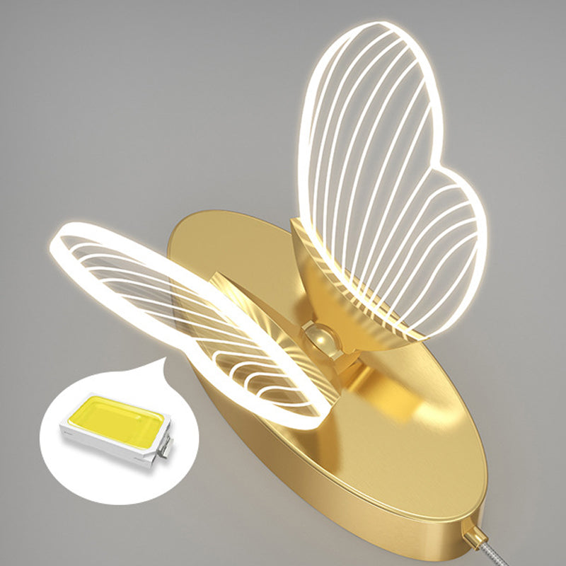 Éclairage mural en métal de forme géométrique