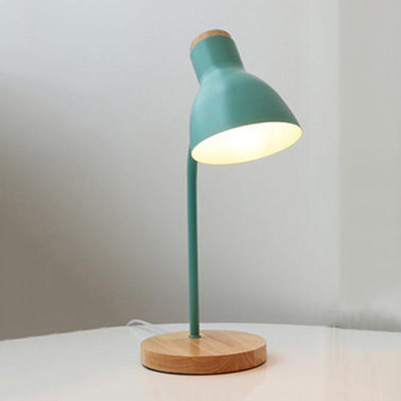 Lampade da tavolo da notte geometriche in metallo 1 Modern Light Light Light