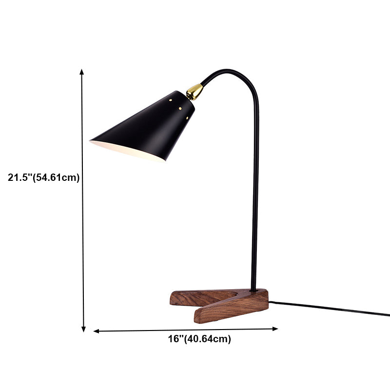 Lampade da tavolo per tazza di metallo in stile moderno 1 luce da tavola
