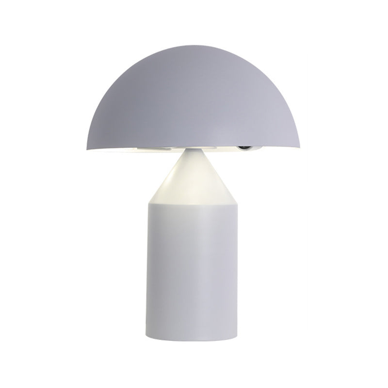 Metal Dome Night Table Lamps Modern Style 1 Light Table Light