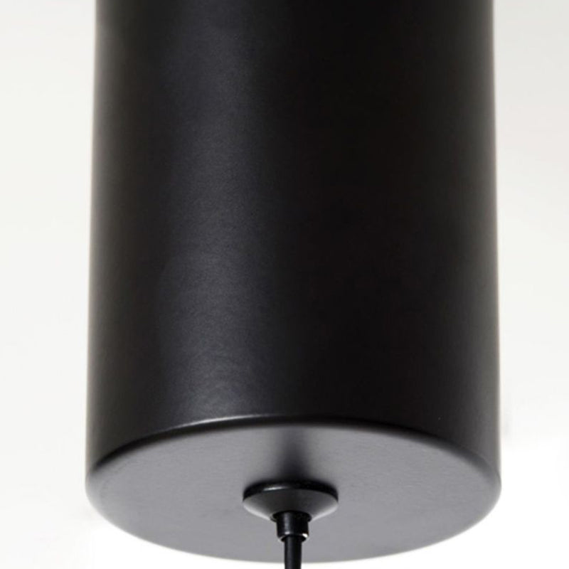 Metal Linear Hanging Lights Modern Style 1-Light Hanging Mount Fixture pour salle à manger