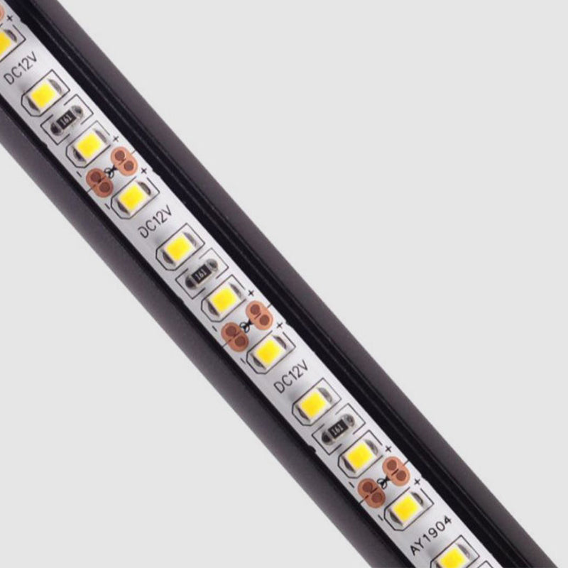 Metal Linear Hanging Lights Modern Style 1-Light Hanging Mount Fixture pour salle à manger