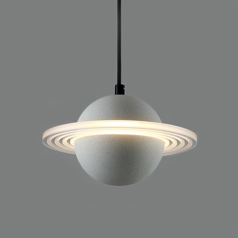 Bar de plafond suspendu de ciment moderne