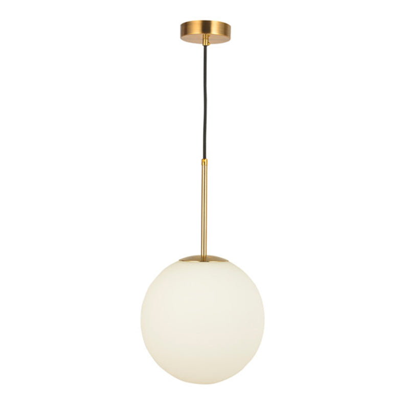 Salle à manger suspendu kit de pendentif sphérique contemporain avec 1 lumière