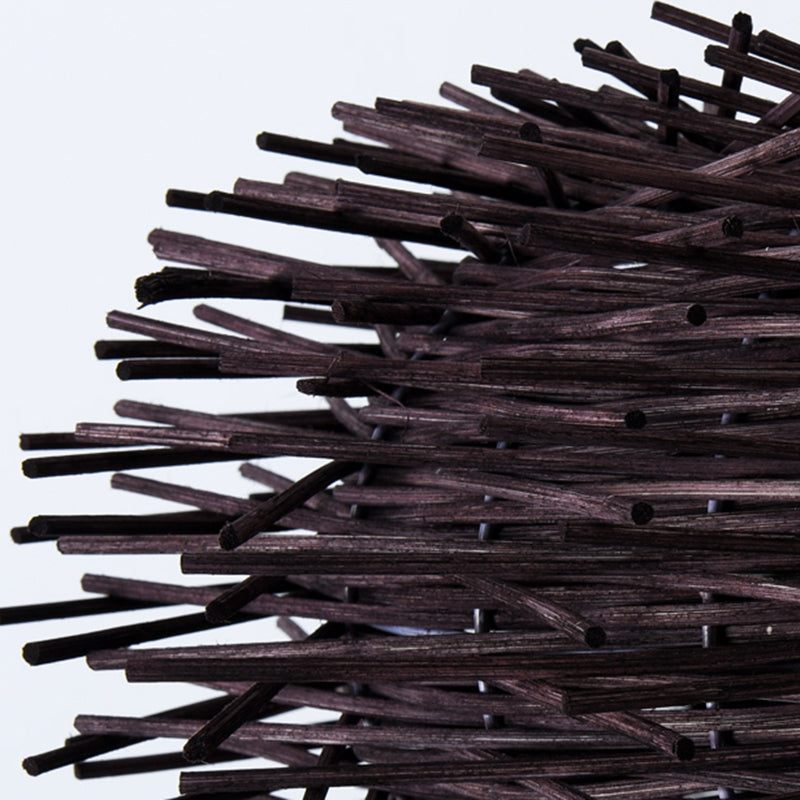 Bird's Nest Hanging Light Kit 1-Licht Bambus Asien Anhänger Licht für Esszimmer