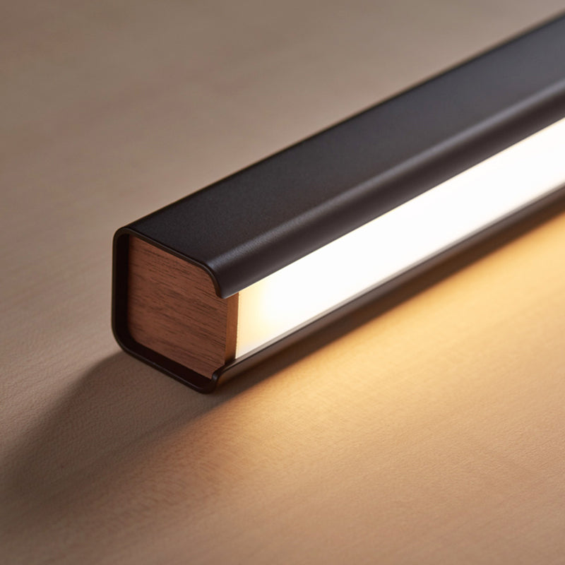 Nordic Modern Island Light LED Long Linear Pendant Lamp for Dining Room