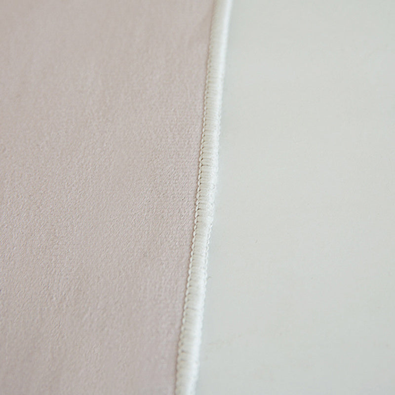 Alfombra de poliéster moderno moderno alfombra de círculo de poliéster alfombra de respaldo sin deslizamiento para decoración del hogar