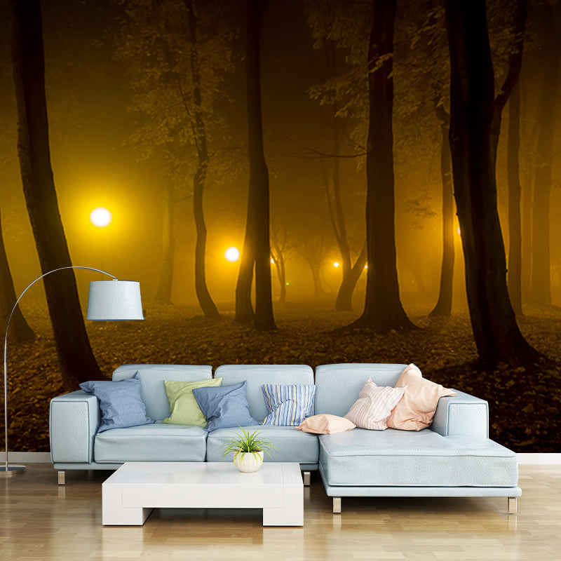 Environment Friendly Resistant Mural Wallpaper Forest Living Room Wall Mural