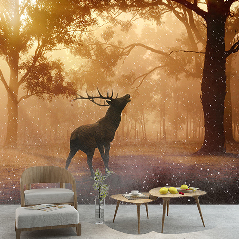 Forest Photography Environment Friendly Mural Wallpaper Bedroom Wall Mural