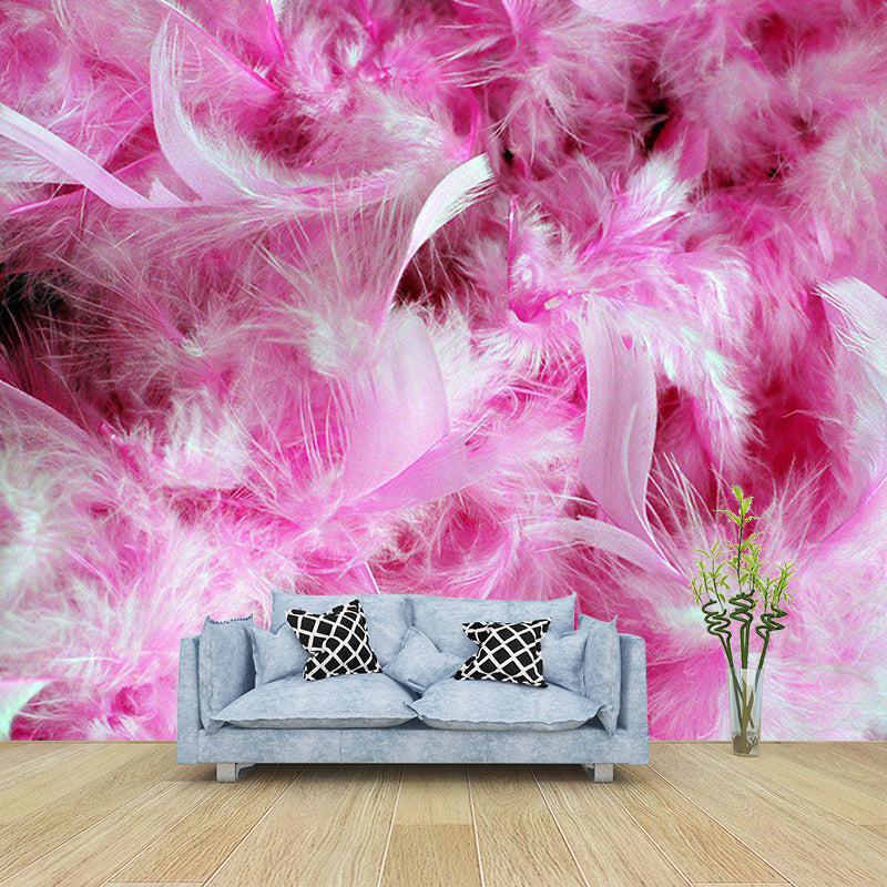 Feather Environment Friendly Mural Wallpaper Photography Bedroom Wall Mural
