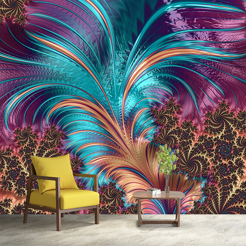 Feather Environment Friendly Mural Wallpaper Photography Bedroom Wall Mural