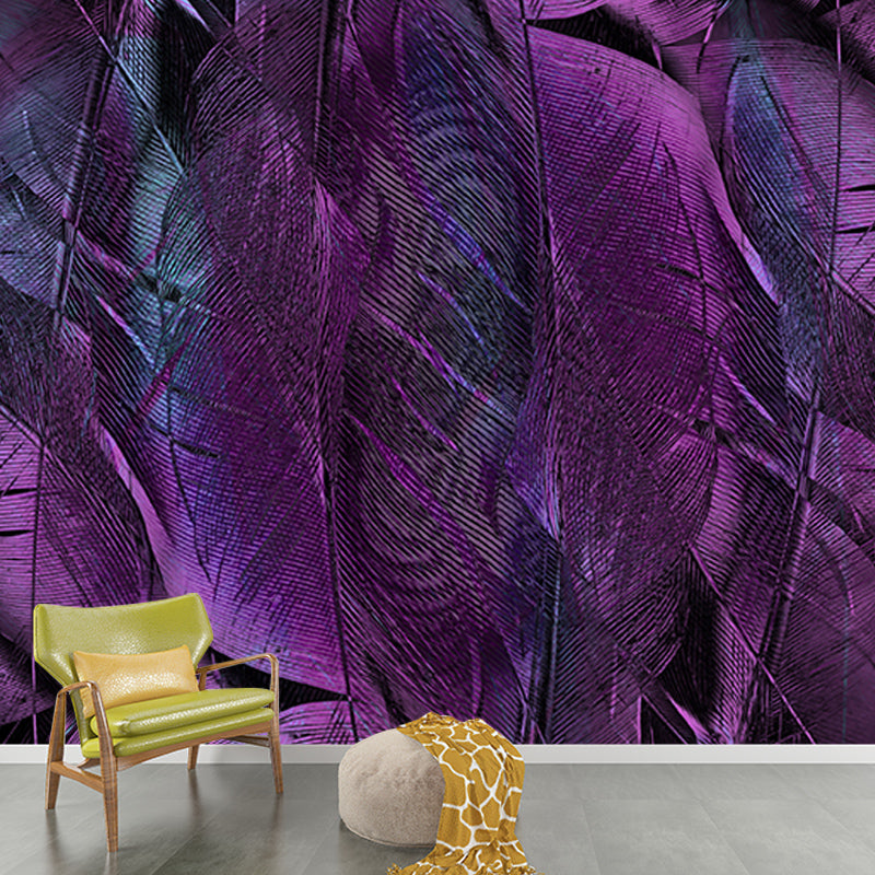 Feather Environment Friendly Mural Wallpaper Photography Bedroom Wall Mural