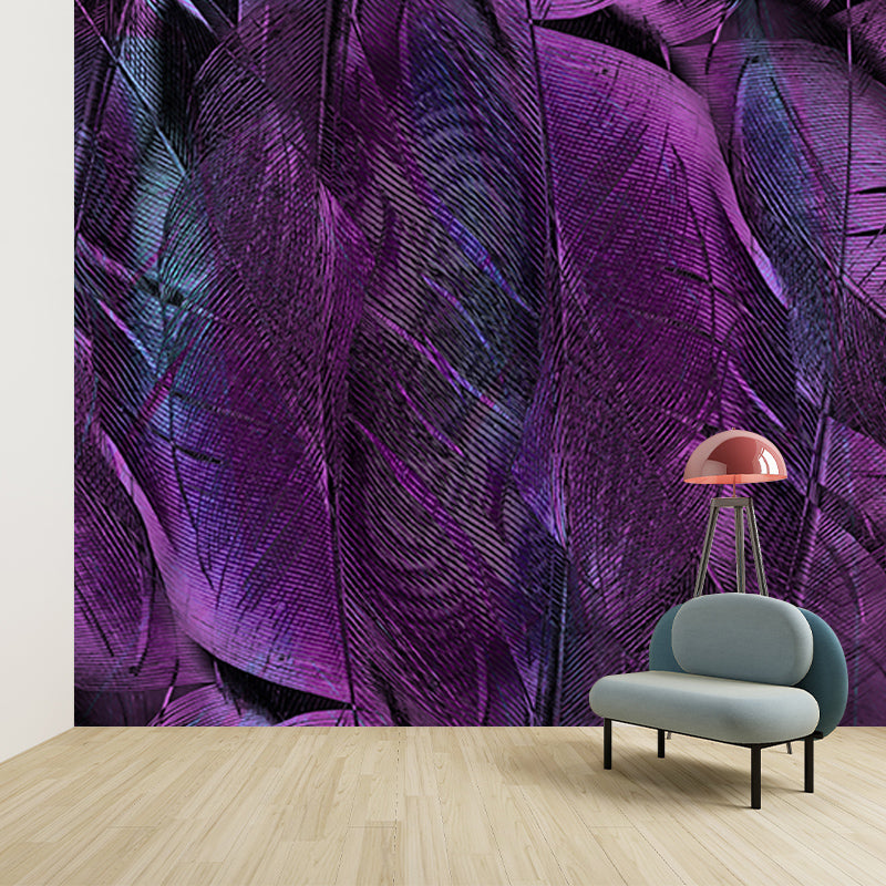 Feather Environment Friendly Mural Wallpaper Photography Bedroom Wall Mural