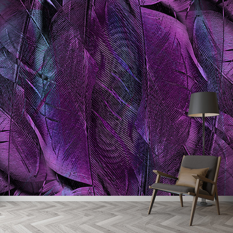 Feather Environment Friendly Mural Wallpaper Photography Bedroom Wall Mural