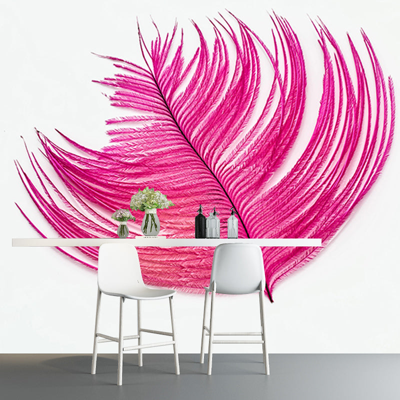 Beautiful Photography Mural Wallpaper Feather Indoor Wall Mural