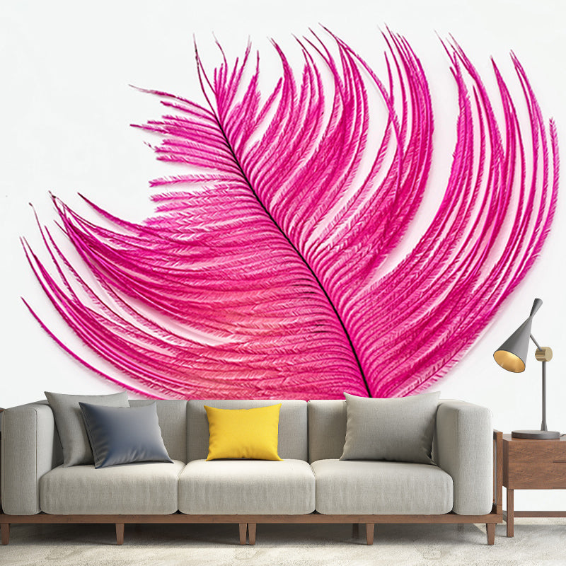 Beautiful Photography Mural Wallpaper Feather Indoor Wall Mural