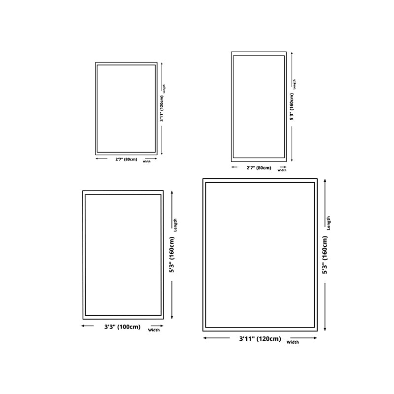 Orange Simple Rug Polyester Leaves Rug Stain Resistant Rug for Drawing Room